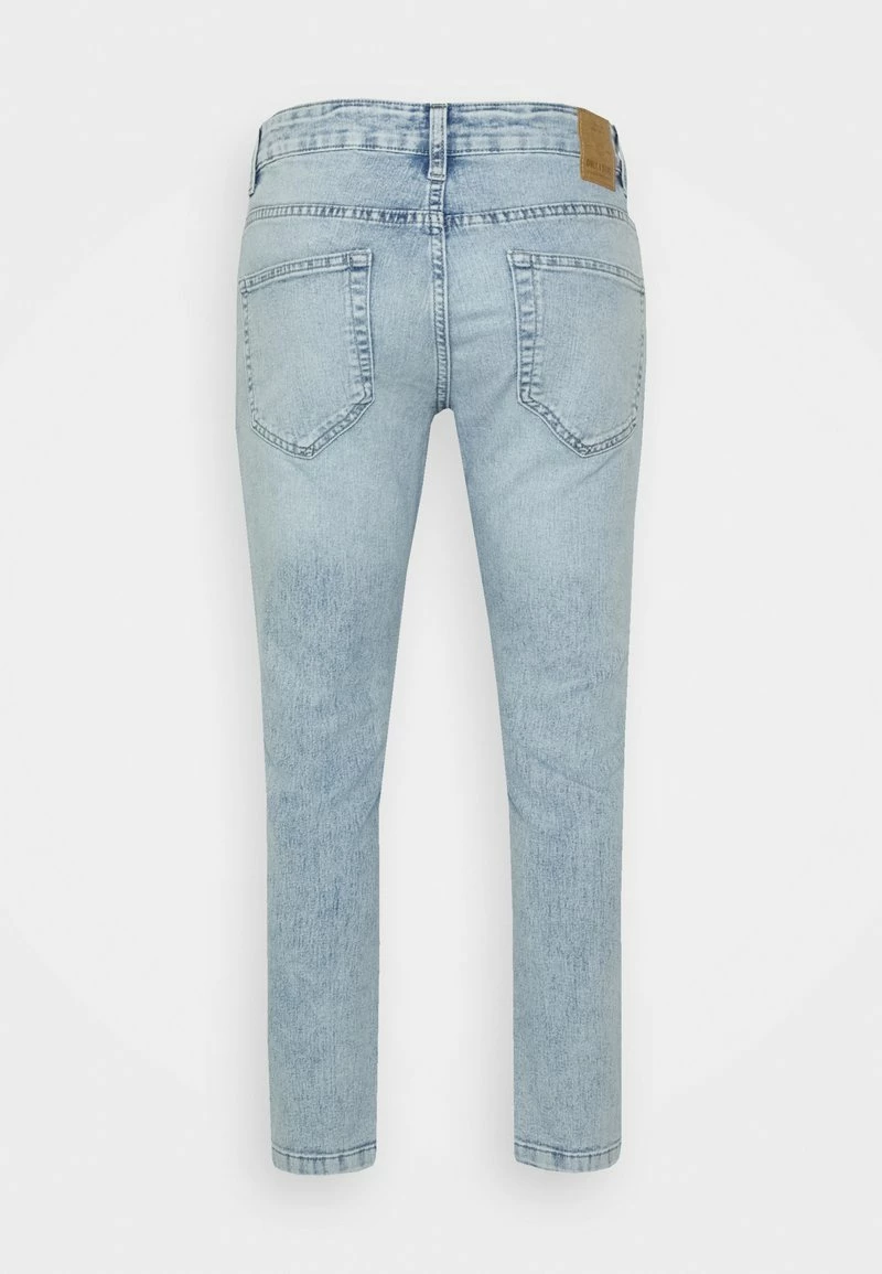 Only & Sons Herren ONSLOOM LIFE LIGHT - Slim Fit Jeans - Blau Denim | Bequem & Stilvoll 2 Only & Sons Herren ONSLOOM LIFE LIGHT - Slim Fit Jeans - Blau Denim | Bequem & Stilvoll – Bild 2