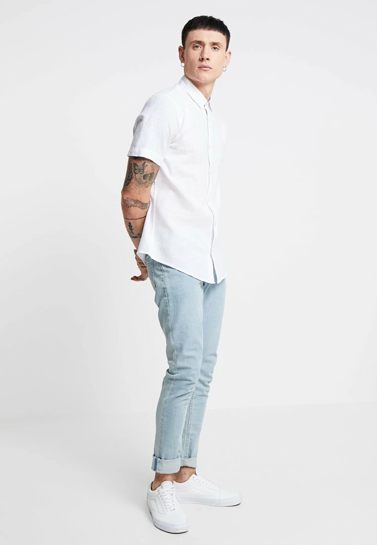 Only & Sons Herren ONSCAIDEN Hemd - Weiß - Premium Freizeithemd 2 Only & Sons Herren ONSCAIDEN Hemd - Weiß - Premium Freizeithemd – Bild 2