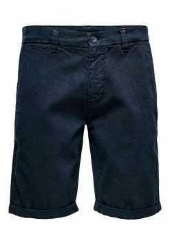 Only & Sons ONSPETER OVERDYED - Kurzshorts - Dunkelblau | Herren