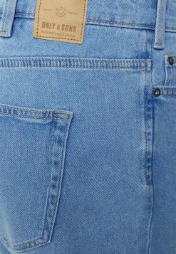 Only & Sons Herren ONSPLY LIGHTBLUE Jeans Shorts - Blaue Denim Shorts für Herren -Only & Sons Geschäft 86ce6e0454894e64b6a09c1de3c1627c