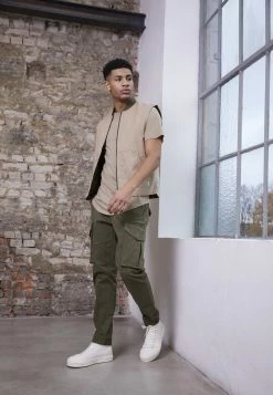 Only & Sons LIFE Cargohose Olive Night - Modische Herrenhose für stilbewusste Männer