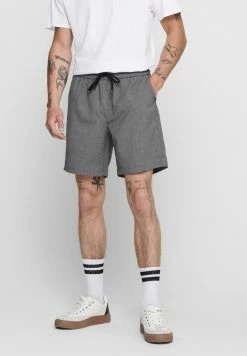 Only & Sons Herren Shorts - Light Grey Melange | Leichte Chino Shorts für Herren