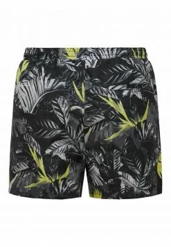 Only & Sons Herren GEMUSTERTE Badeshorts - Schwarz - Moderne Bademode für jeden Anlass -Only & Sons Geschäft 88928b74335c4426a9d8539066457f61