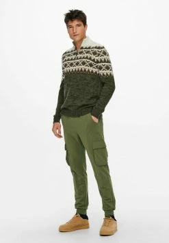 Only & Sons Herren MIT TUNNE - Cargohose - Khaki | Stilvolle Hosen für jeden Anlass 8 Only & Sons Herren MIT TUNNE - Cargohose - Khaki | Stilvolle Hosen für jeden Anlass -Only & Sons Geschäft 88f9be8b34a64263a8126d1b891ec901
