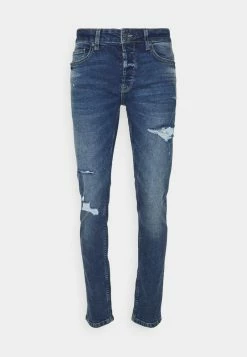 Only & Sons Herren ONSLOOM SLIM LIFE BLUEDESTROY - Slim Fit Jeans in Blau -Only & Sons Geschäft 890569c4f23d45c980a2b2a455f93fdd