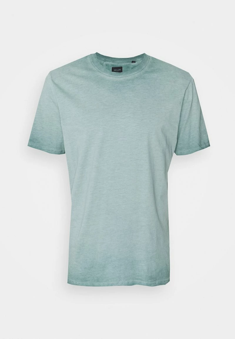 Only & Sons Herren ONSMILLENIUM LIFE WASHED T-Shirt Basic - Silber Blau 5 Only & Sons Herren ONSMILLENIUM LIFE WASHED T-Shirt Basic - Silber Blau – Bild 5