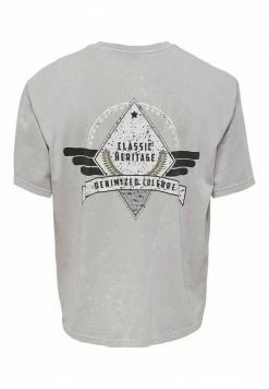 Only & Sons Herren T-Shirt Print - Raindrops | Trendiges Design | Bequeme Passform -Only & Sons Geschäft 89b31f59ebb044b3ade12ebe5bfc1a71