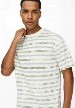 Only & Sons Herren RELAXED FIT T-Shirt Print - Star White | Modisches Basic T-Shirt für Männer 11 Only & Sons Herren RELAXED FIT T-Shirt Print - Star White | Modisches Basic T-Shirt für Männer -Only & Sons Geschäft 8ab833ea83ec4e4f9f796faea70b6c08