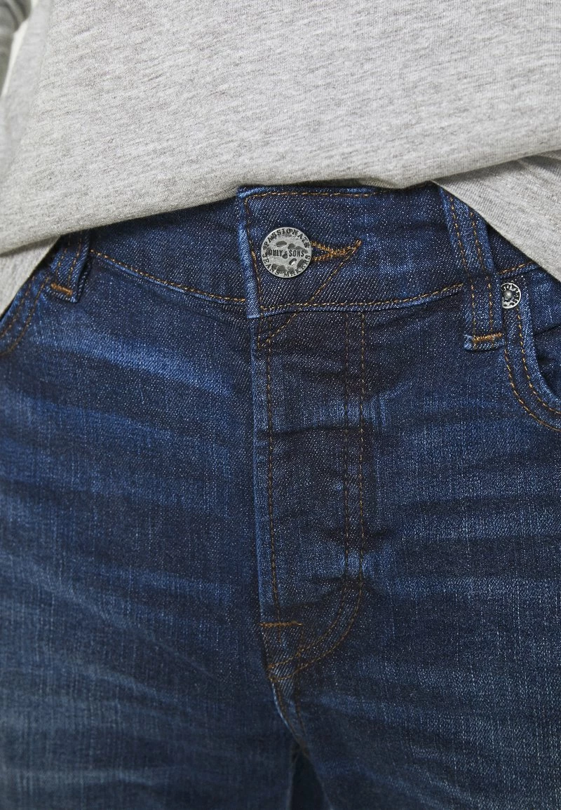 Only & Sons ONSLOOM LIFE SLIM BLUE - Slim Fit Jeans für Herren - Blauer Denim 6 Only & Sons ONSLOOM LIFE SLIM BLUE - Slim Fit Jeans für Herren - Blauer Denim – Bild 6