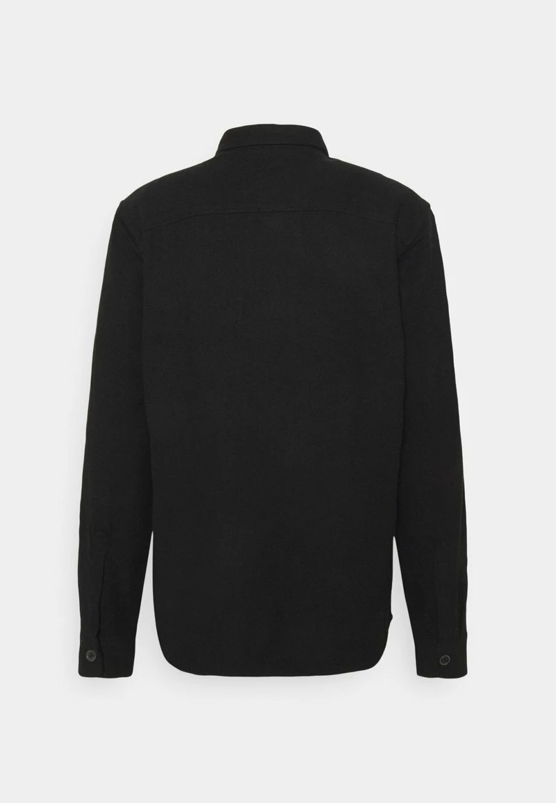 Only & Sons ONSMILO LIFE SOLID OVERSHIRT - Herrenhemd in Schwarz - Freizeithemd 2 Only & Sons ONSMILO LIFE SOLID OVERSHIRT - Herrenhemd in Schwarz - Freizeithemd – Bild 2