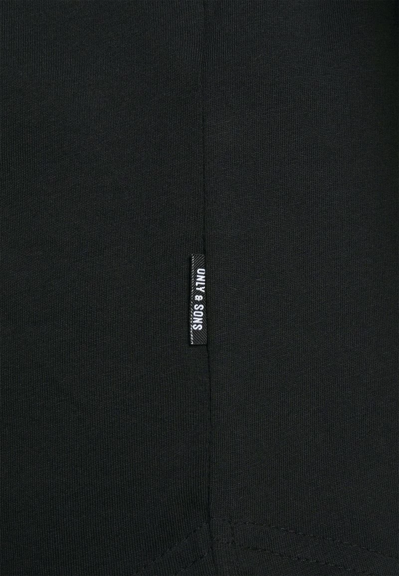 Only & Sons Herren ONSMATT LIFE LONGY TEE 7 PACK - Basic T-Shirts in Schwarz 6 Only & Sons Herren ONSMATT LIFE LONGY TEE 7 PACK - Basic T-Shirts in Schwarz – Bild 6