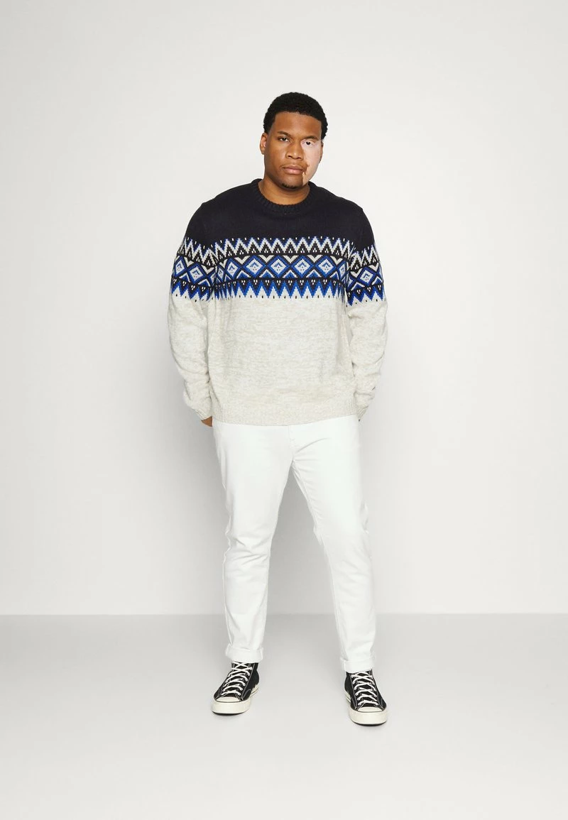 Only & Sons Herren ONSNEW LUDVIG CREW - Strickpullover in Dunkelblau 2 Only & Sons Herren ONSNEW LUDVIG CREW - Strickpullover in Dunkelblau – Bild 2