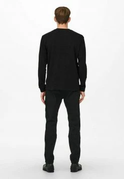 Only & Sons Herren Langarmshirt - Schwarz | Bequem & Stylisch -Only & Sons Geschäft 8cbc1fd0707c482fb139d82345f3497c