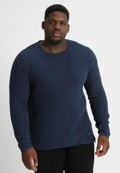 Only & Sons Herren DAN STRUCTURE CREW - Strickpullover Dress Blue