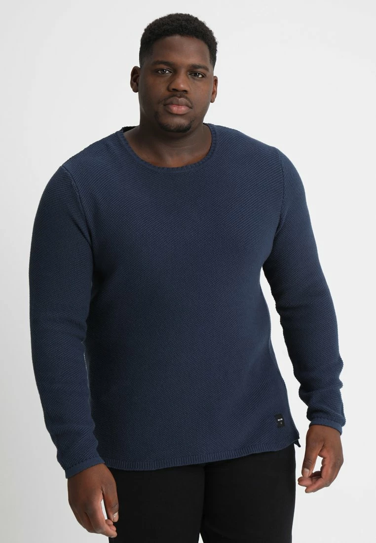 Only & Sons Herren DAN STRUCTURE CREW - Strickpullover Dress Blue 1 Only & Sons Herren DAN STRUCTURE CREW - Strickpullover Dress Blue