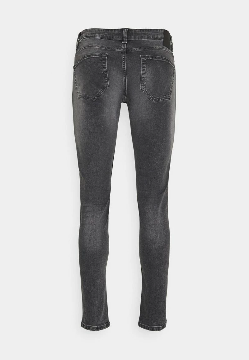 Only & Sons ONSWARP LIFE Skinny Fit Jeans - Grau Denim | Moderne Herrenjeans 8 Only & Sons ONSWARP LIFE Skinny Fit Jeans - Grau Denim | Moderne Herrenjeans – Bild 8