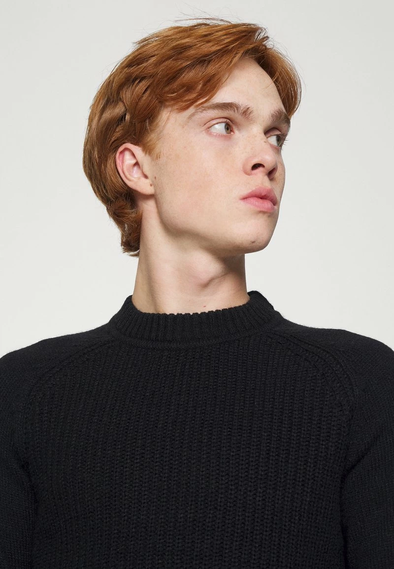 Only & Sons Herren ONSHARREL CREW Strickpullover - Schwarz 5 Only & Sons Herren ONSHARREL CREW Strickpullover - Schwarz – Bild 5