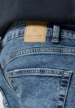 Only & Sons Herren ONSLOOM LIFE SLIM Jeans Slim Fit - Blau Denim | Stilvolle und bequeme Jeans für Herren -Only & Sons Geschäft 8e7b569b7af74431b0417ed42482432d