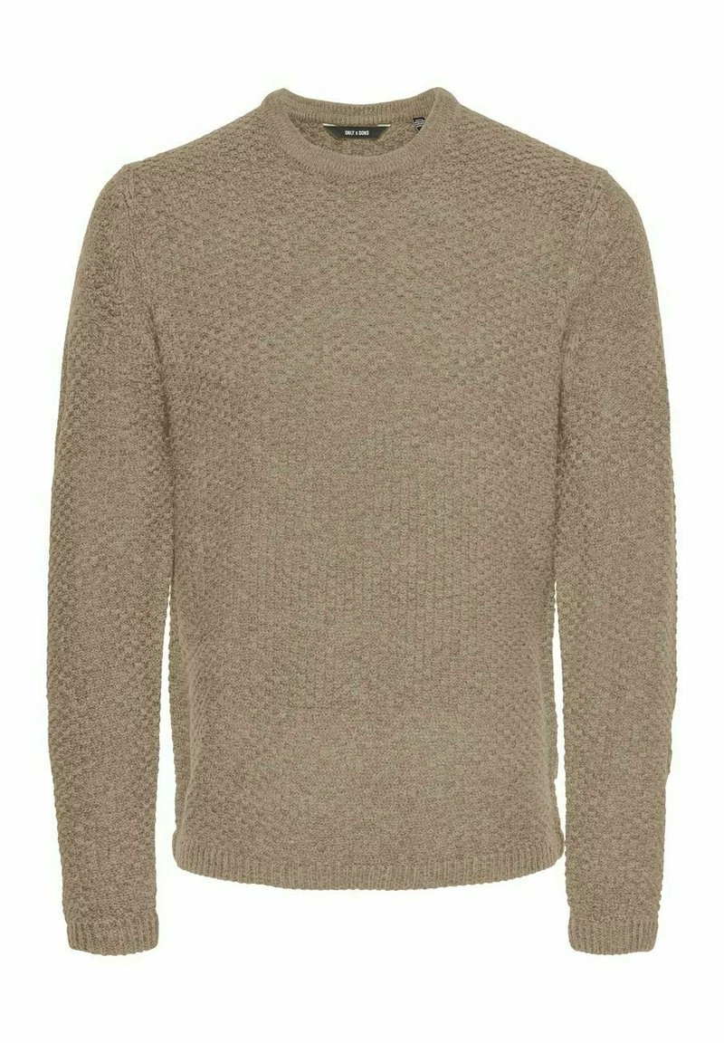 Only & Sons Herren Langarmshirt - Chinchilla | Hochwertiges Basic für jeden Anlass 1 Only & Sons Herren Langarmshirt - Chinchilla | Hochwertiges Basic für jeden Anlass