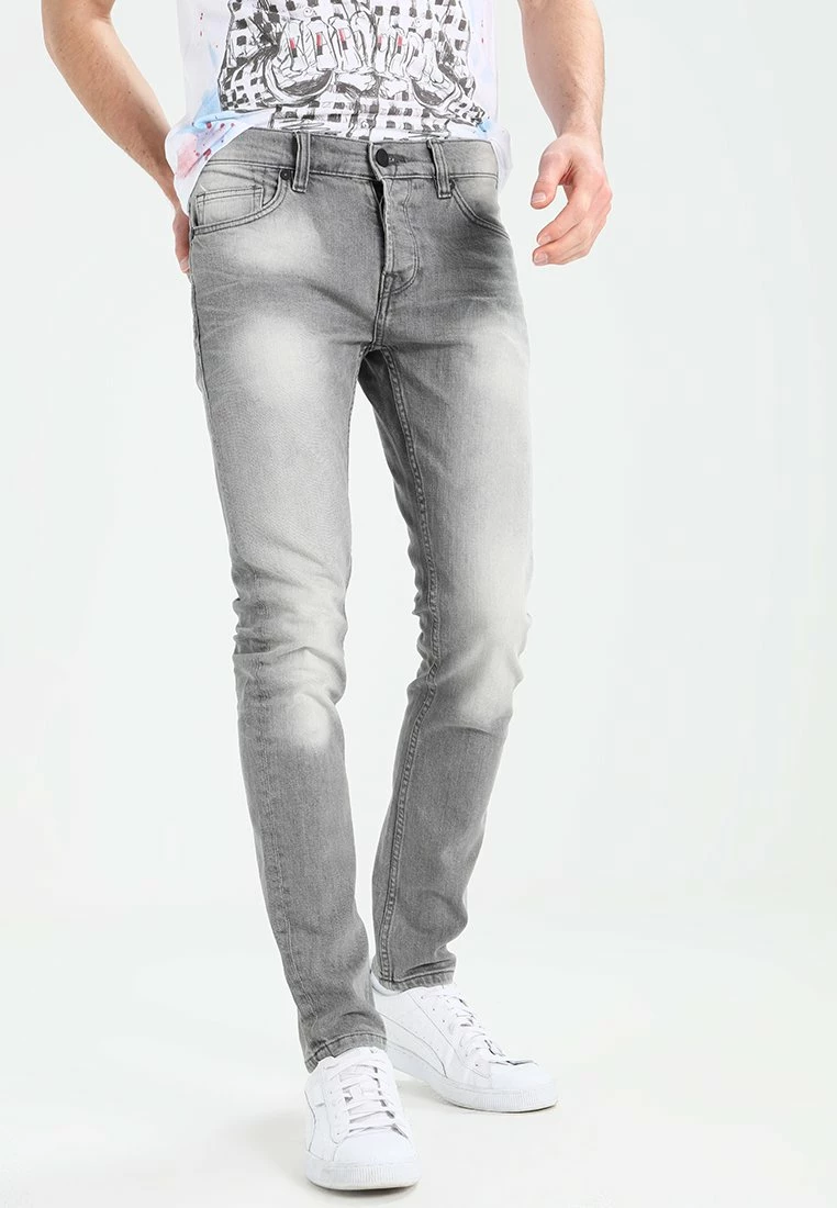 Only & Sons Herren ONSLOOM Slim Fit Jeans - Grau 1 Only & Sons Herren ONSLOOM Slim Fit Jeans - Grau