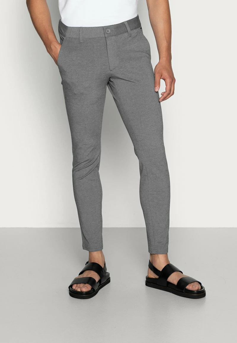 Only & Sons Herren ONSMARK Stoffhose - Medium Grey Melange | Elegante Hosen für Herren 1 Only & Sons Herren ONSMARK Stoffhose - Medium Grey Melange | Elegante Hosen für Herren