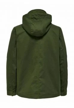 Only & Sons Herren Leichte Jacke - Olive Night | Leichte Outdoor-Jacke für Männer -Only & Sons Geschäft 8fd896ecee00484ebbc47f4d5632bbf2