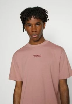 Only & Sons Herren ONSGERALD TEXT TEE - T-Shirt Print in Woodrose | Modisches Baumwollshirt -Only & Sons Geschäft 909800499dd3451eaef3d78e630b7c7b