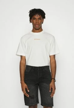 Only & Sons Herren ONSGERALD TEXT TEE - T-Shirt Print in Star White