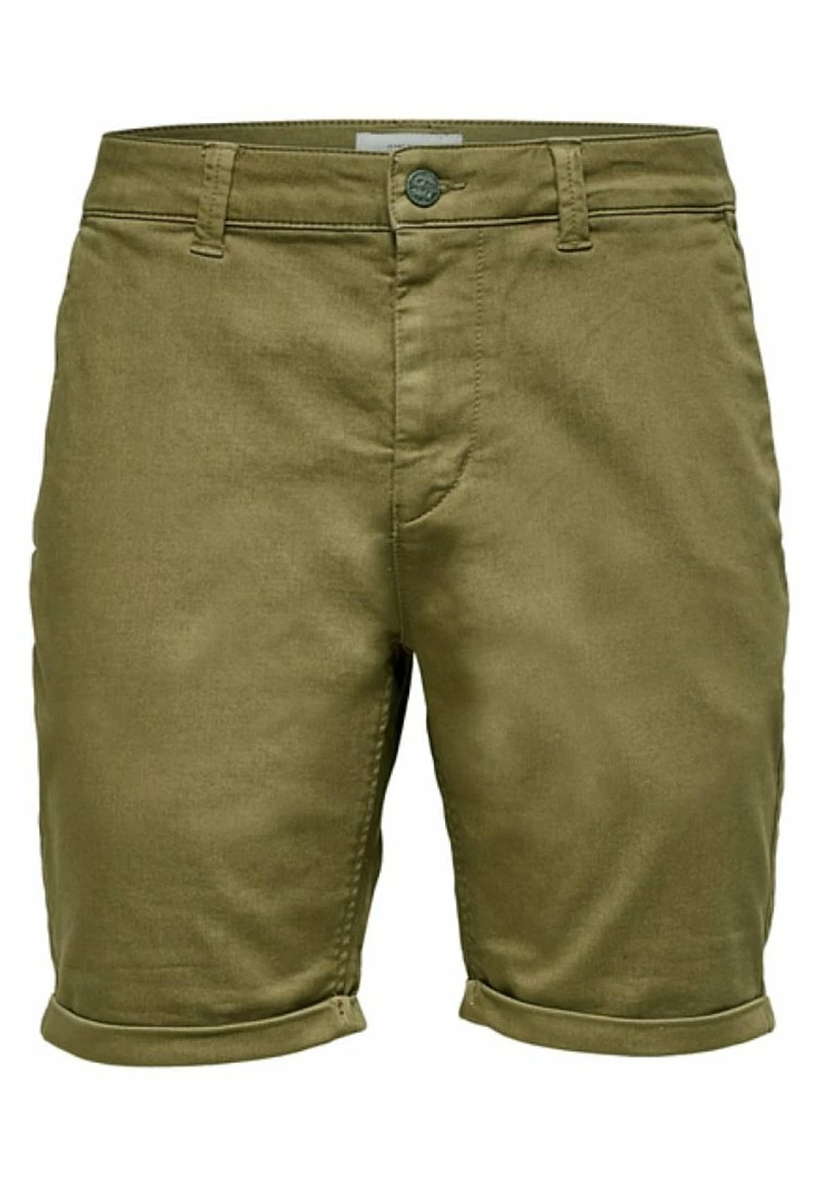 Only & Sons Herren Shorts - Grün | Bequeme Chino Shorts für Herren 6 Only & Sons Herren Shorts - Grün | Bequeme Chino Shorts für Herren – Bild 6