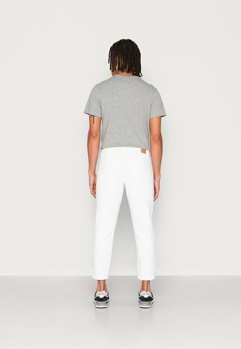 Only & Sons ONSAVI BEAM CROP WHITE DAMAG - Slim Fit Jeans für Herren | Weiße Denim 3 Only & Sons ONSAVI BEAM CROP WHITE DAMAG - Slim Fit Jeans für Herren | Weiße Denim – Bild 3