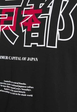 Only & Sons Herren ONSAKI LIFE TEE - T-Shirt Print - Schwarz -Only & Sons Geschäft 91a07ebca9e44cfca85c552213429159