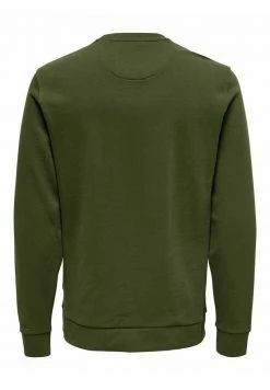 Only & Sons Herren Sweatshirt - Olive Night | Leichter Pullover für Herren -Only & Sons Geschäft 924e5341bd024300b539ad19c04b772d