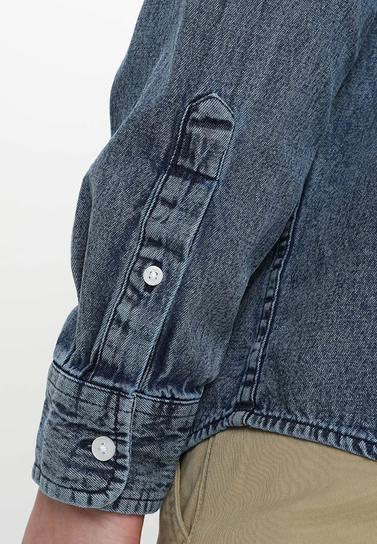 Only & Sons Herren ONSNEVILLE LS REGULAR POCKET - Hemd - Medium Blue Denim | Freizeithemden 6 Only & Sons Herren ONSNEVILLE LS REGULAR POCKET - Hemd - Medium Blue Denim | Freizeithemden – Bild 6