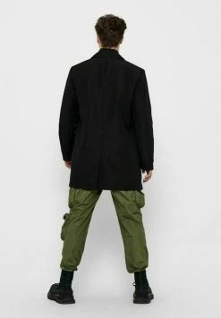 Only & Sons Herren Trenchcoat - Schwarz | Klassischer Mantel für stilvolle Herren -Only & Sons Geschäft 92adaed16750482d895d69fd8bb73f88
