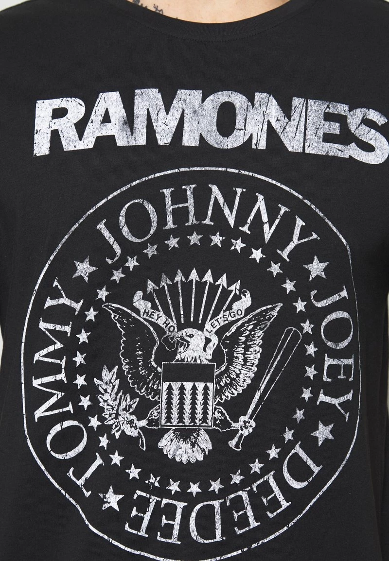 Only & Sons ONSRAMONES FRONT PRINT TEE - T-Shirt Print - Black für Herren 6 Only & Sons ONSRAMONES FRONT PRINT TEE - T-Shirt Print - Black für Herren – Bild 6