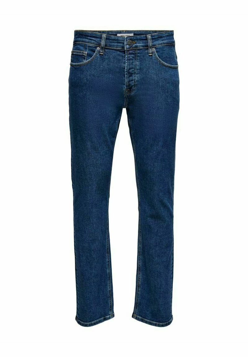 Only & Sons Herren ONSWEFT LIFE - Gerade geschnittene Jeans - Blauer Denim 3 Only & Sons Herren ONSWEFT LIFE - Gerade geschnittene Jeans - Blauer Denim – Bild 3