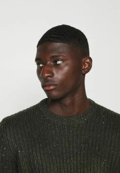 Only & Sons Herren ONSNAZLO CREW NECK Strickpullover - Peat | Moderner Herrenpullover aus Strick -Only & Sons Geschäft 93d55b261ab146e482cef306e5615fd8