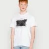 Only & Sons Herren REG - T-Shirt Print - Hellweiß | Modebekleidung