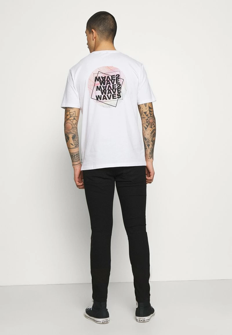 Only & Sons Herren ONSWARP LIFE KNEE CUT - Skinny Fit Jeans in Schwarz 3 Only & Sons Herren ONSWARP LIFE KNEE CUT - Skinny Fit Jeans in Schwarz – Bild 3