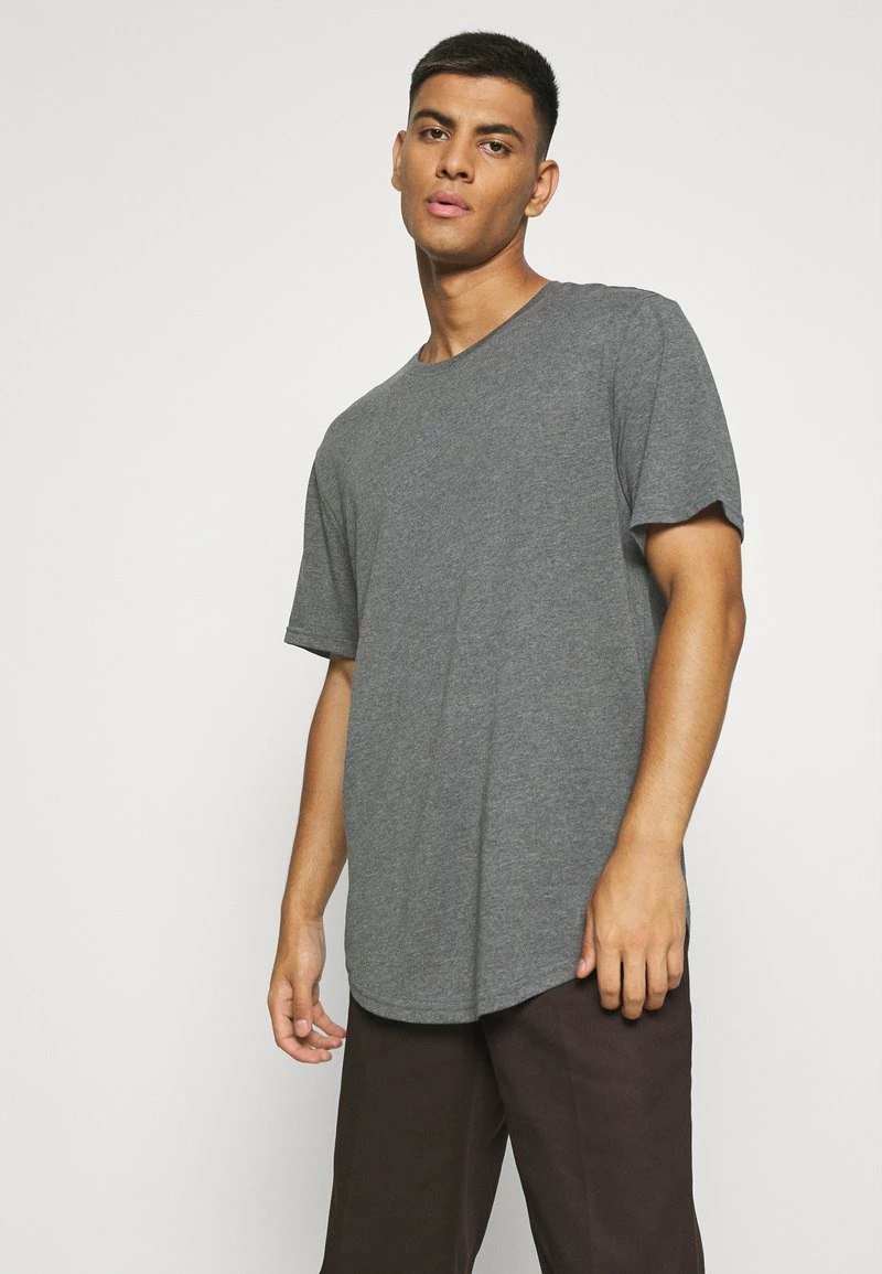 Only & Sons Herren ONSMATT LIFE LONGY TEE 7 PACK - T-Shirt Basic - Dark Grey Melange | 7er Pack 4 Only & Sons Herren ONSMATT LIFE LONGY TEE 7 PACK - T-Shirt Basic - Dark Grey Melange | 7er Pack – Bild 4