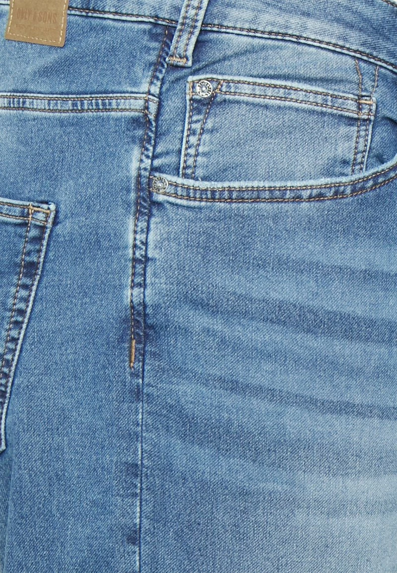 Only & Sons Herren ONSWEFT LIFE - Straight Leg Jeans - Blau Denim | Hochwertige Herrenjeans 4 Only & Sons Herren ONSWEFT LIFE - Straight Leg Jeans - Blau Denim | Hochwertige Herrenjeans – Bild 4