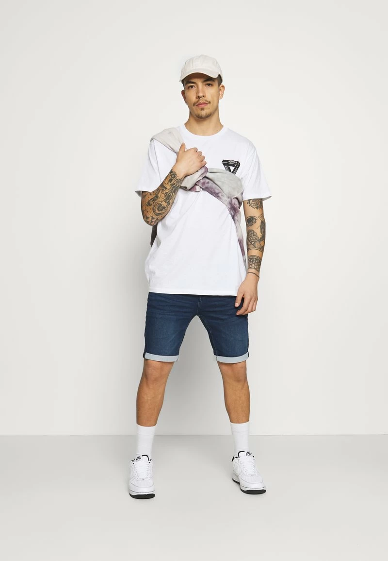 Only & Sons ONSPLY LIFE - Blue Denim Shorts für Herren - Bequeme Chino Shorts 2 Only & Sons ONSPLY LIFE - Blue Denim Shorts für Herren - Bequeme Chino Shorts – Bild 2