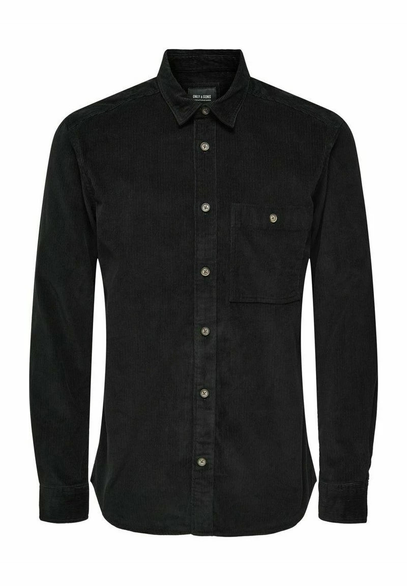 Only & Sons Hemd - Black | Herren Freizeithemd | Elegantes Design 6 Only & Sons Hemd - Black | Herren Freizeithemd | Elegantes Design – Bild 6