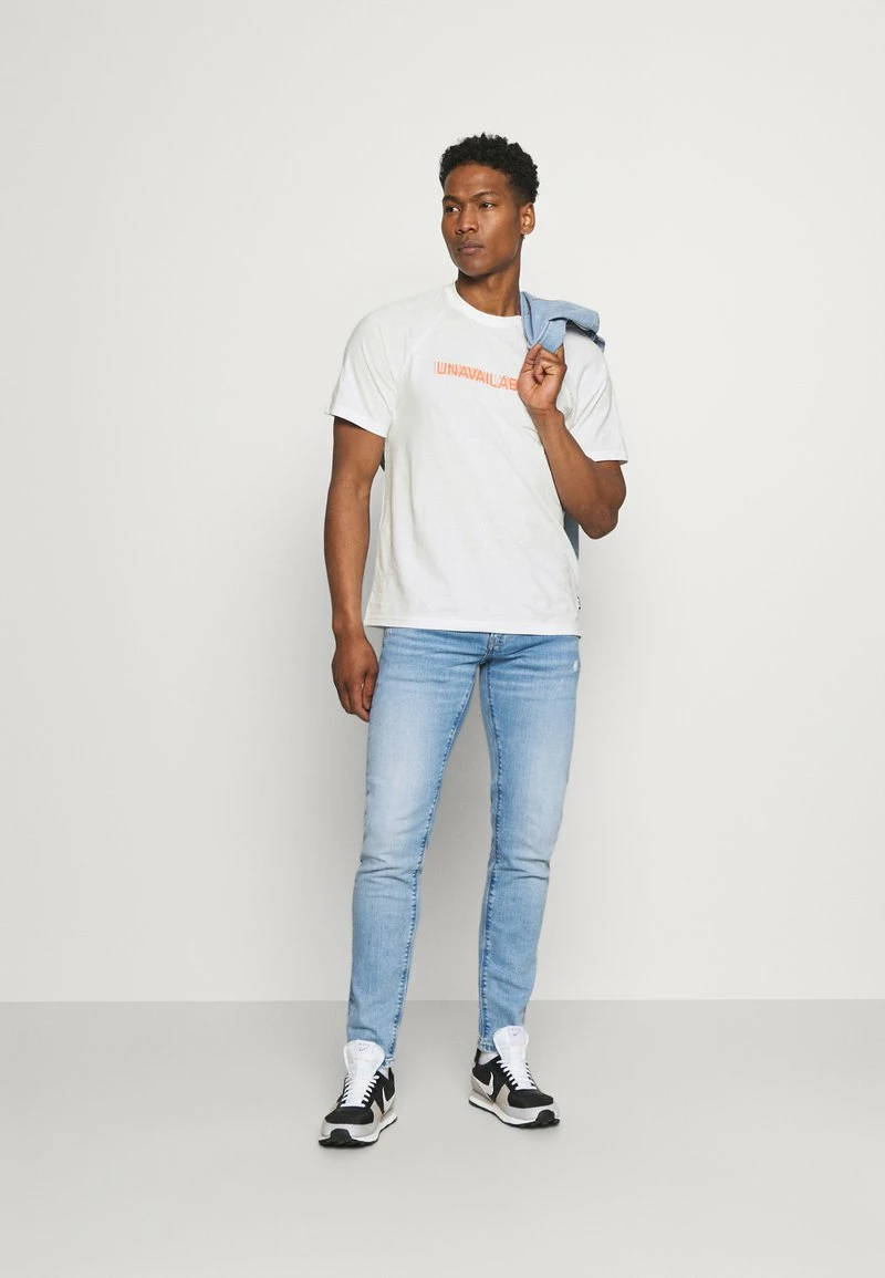 Only & Sons Herren ONSPINT RAGLAN TEE - T-Shirt Print - Star White | Moderne Herrenmode 2 Only & Sons Herren ONSPINT RAGLAN TEE - T-Shirt Print - Star White | Moderne Herrenmode – Bild 2