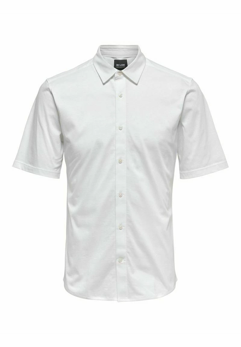 Only & Sons Herren Hemd - Bright White | Freizeithemden für stilbewusste Männer 3 Only & Sons Herren Hemd - Bright White | Freizeithemden für stilbewusste Männer – Bild 3