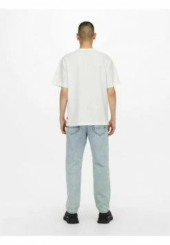 Only & Sons Herren RELAXED FIT T-Shirt Basic - Star White | Bequemes Baumwollshirt 8 Only & Sons Herren RELAXED FIT T-Shirt Basic - Star White | Bequemes Baumwollshirt -Only & Sons Geschäft 97f4e214304d4707a84ff0b56e7064de