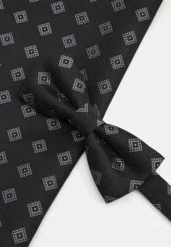 Only & Sons Herren ONSTROY PATTERN BOW TIE SET - Fliege - Schwarz -Only & Sons Geschäft 982018a5e7854c5cac7d397fd1d1577a