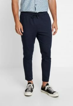 Only & Sons Herren ONSLINUS CROP - Stoffhose in Dress Blues | Elegante Hosen für Herren