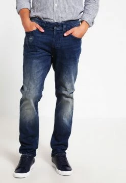 Only & Sons Herren ONSWEFT - Gerade geschnittene Jeans - Dunkelblauer Denim
