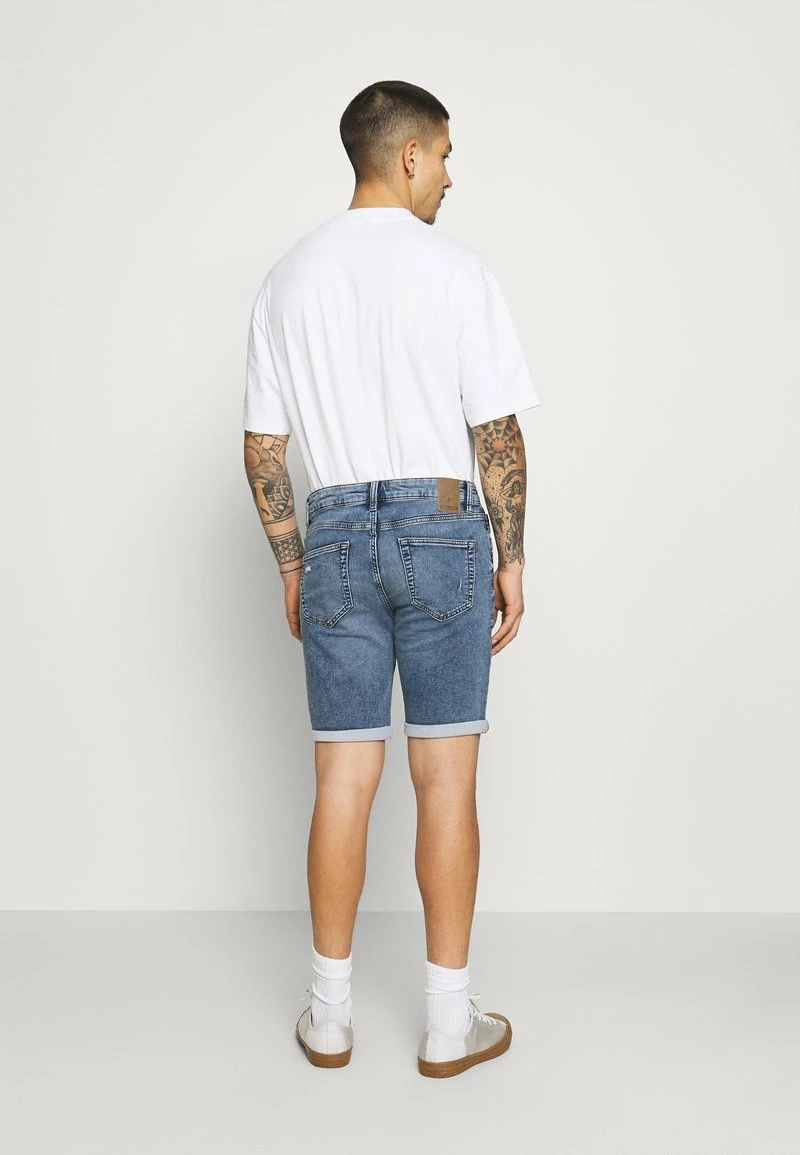 Only & Sons Herren ONSPLY LIFE Jeans Shorts - Blue Denim | Moderne Damenbekleidung | Komfort & Style 3 Only & Sons Herren ONSPLY LIFE Jeans Shorts - Blue Denim | Moderne Damenbekleidung | Komfort & Style – Bild 3